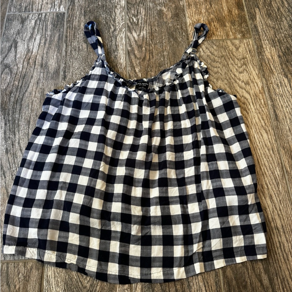 Kate Spade checkered Tank